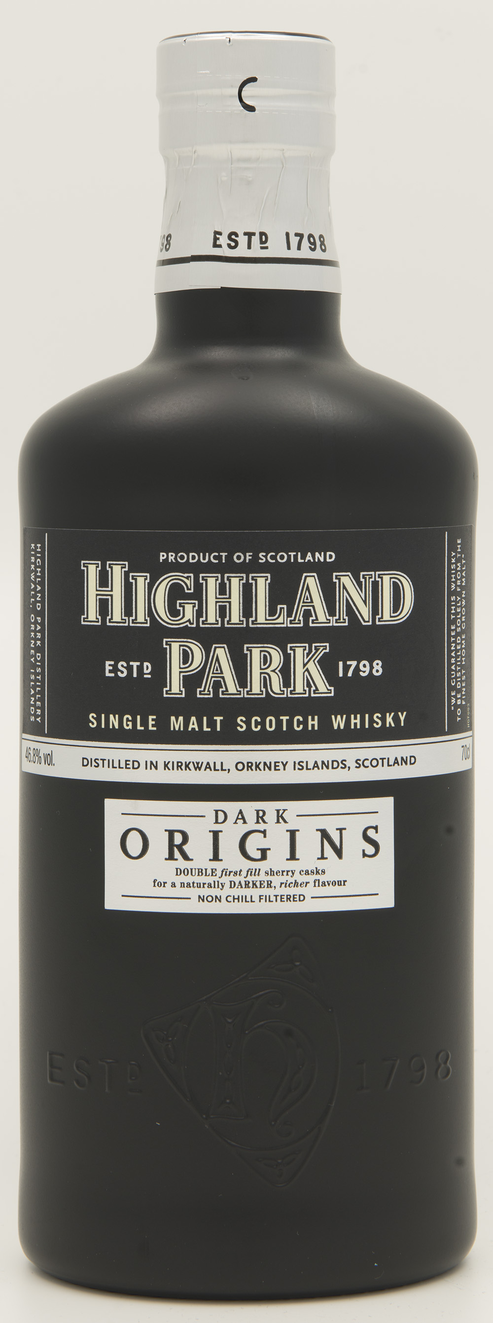 Billede: DSC_6438 Highland Park - Dark Origins - bottle front.jpg