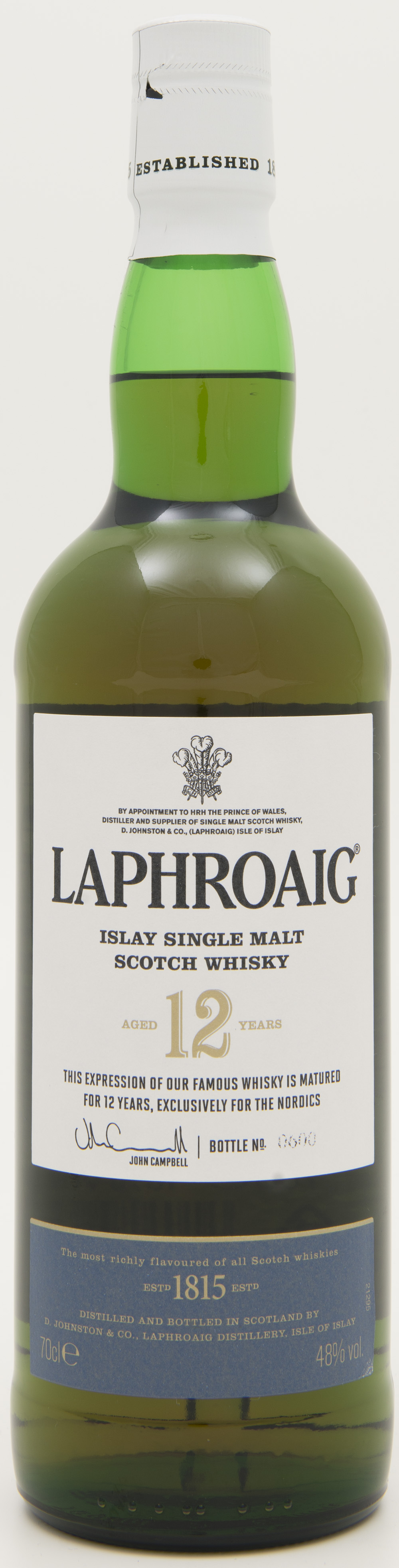 Billede: DSC_6462 Laphroaig 12 (for our nordic friends) - bottle front.jpg
