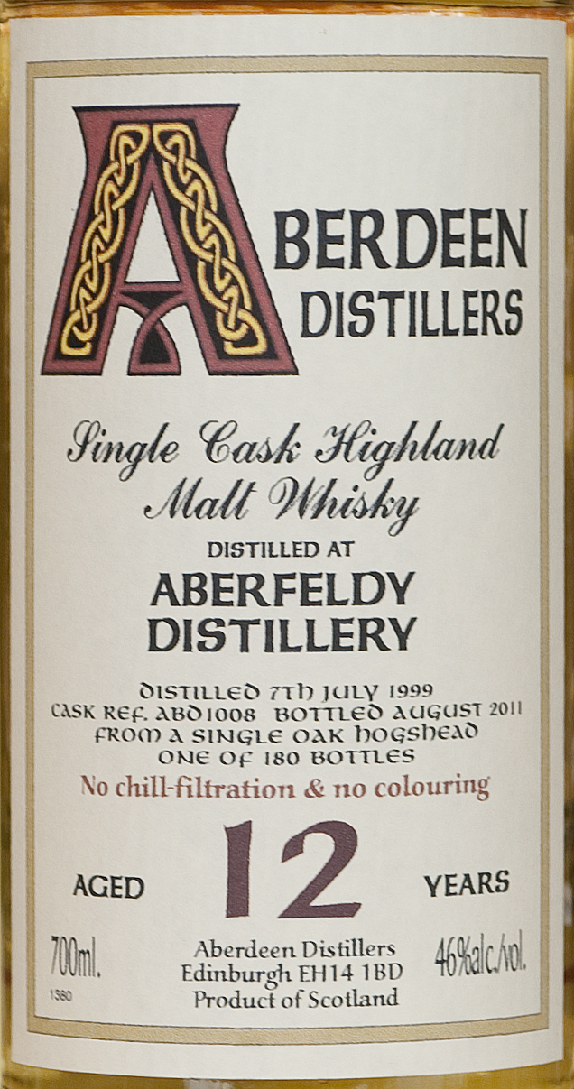 Billede: aberfeldy 12 - aberdeen distillers - front label.jpg