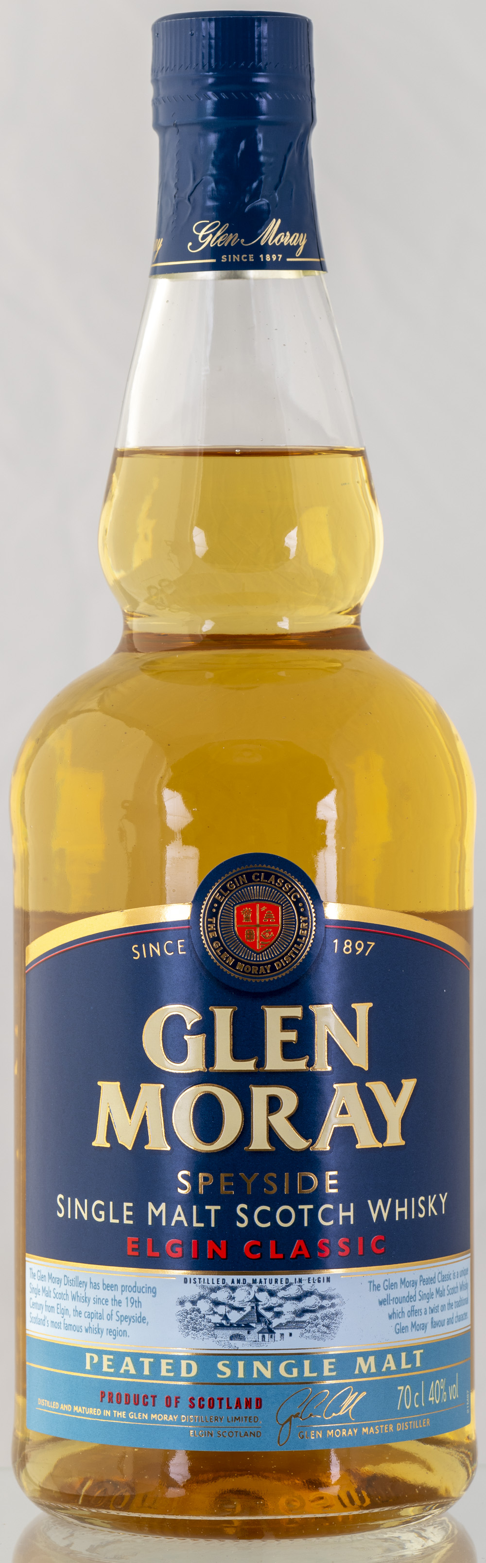 Billede: PHC_2272 - Glen Moray - Elgin Classic Peated - bottle front.jpg