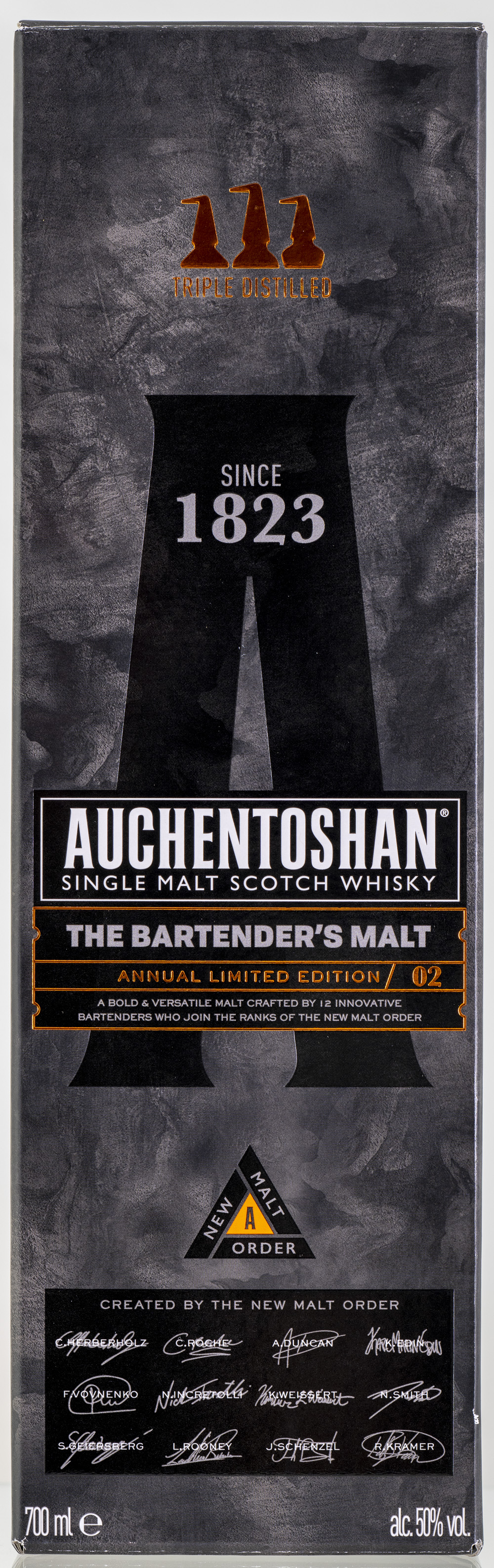 Billede: PHC_2187 - Auchentoshan The Bartenders Malt Annual Limited Edition 02 - box front.jpg