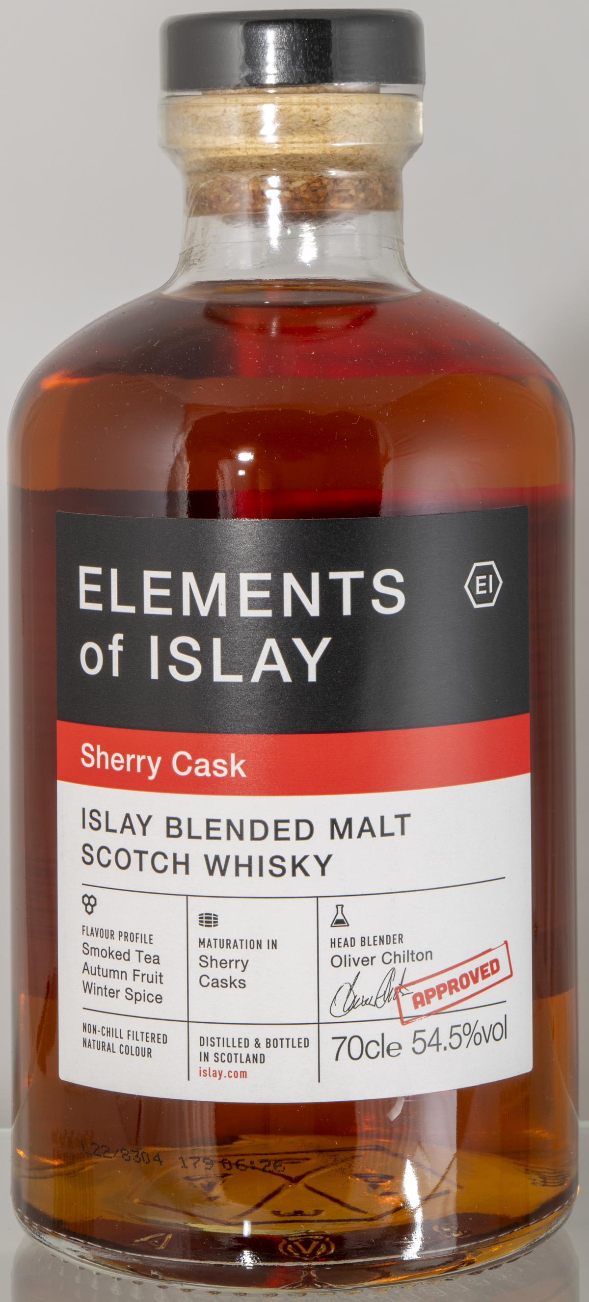 Billede: D85_8323 - Elements of Islay - Sherry Cask - bottle front.jpg