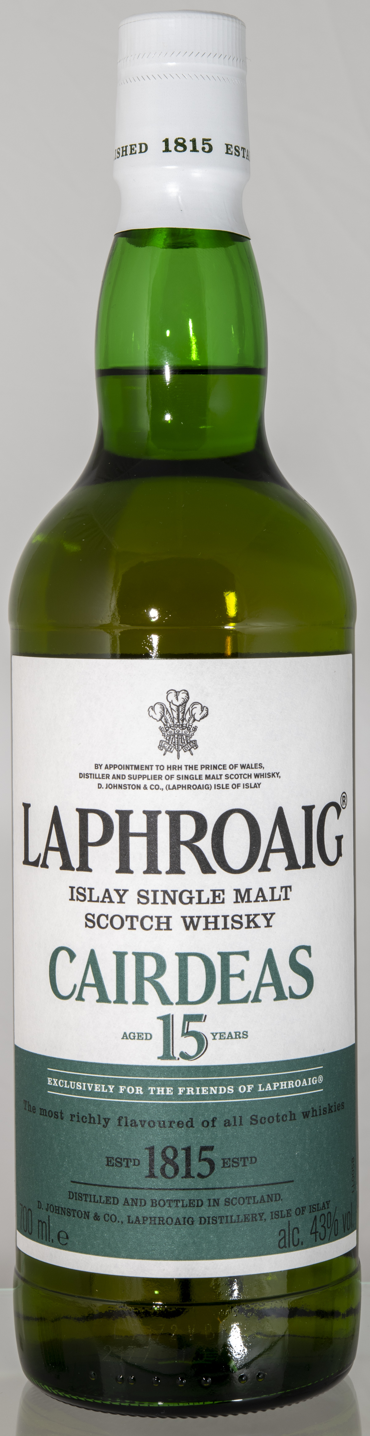 Billede: D85_8284 - Laphroaig Cairdeas 15 - bottle front.jpg