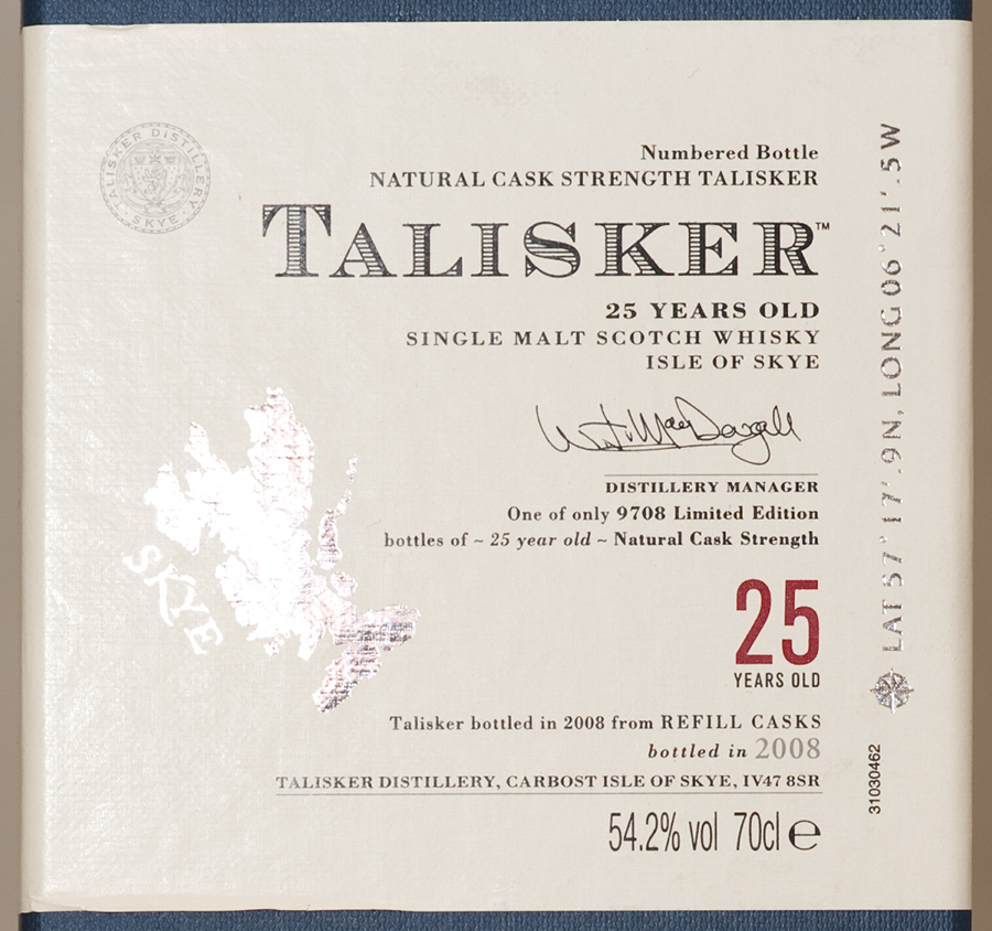 Billede: talisker 25- box label.jpg